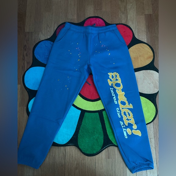 Sp5der TC sweatpants Blue - Picture 2 of 2